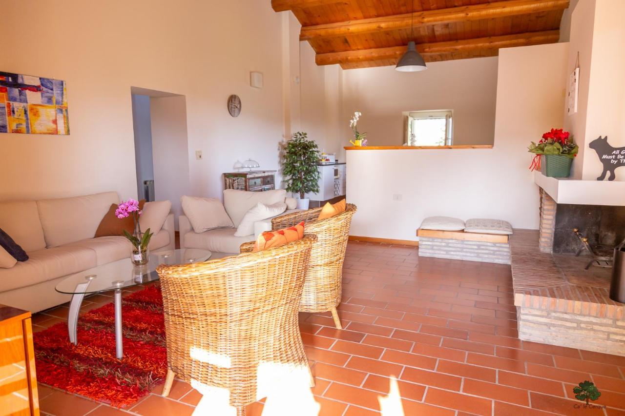 Ca' Le Cerque, Villa Surrounded By The Marche Nature 포솜브로네 외부 사진